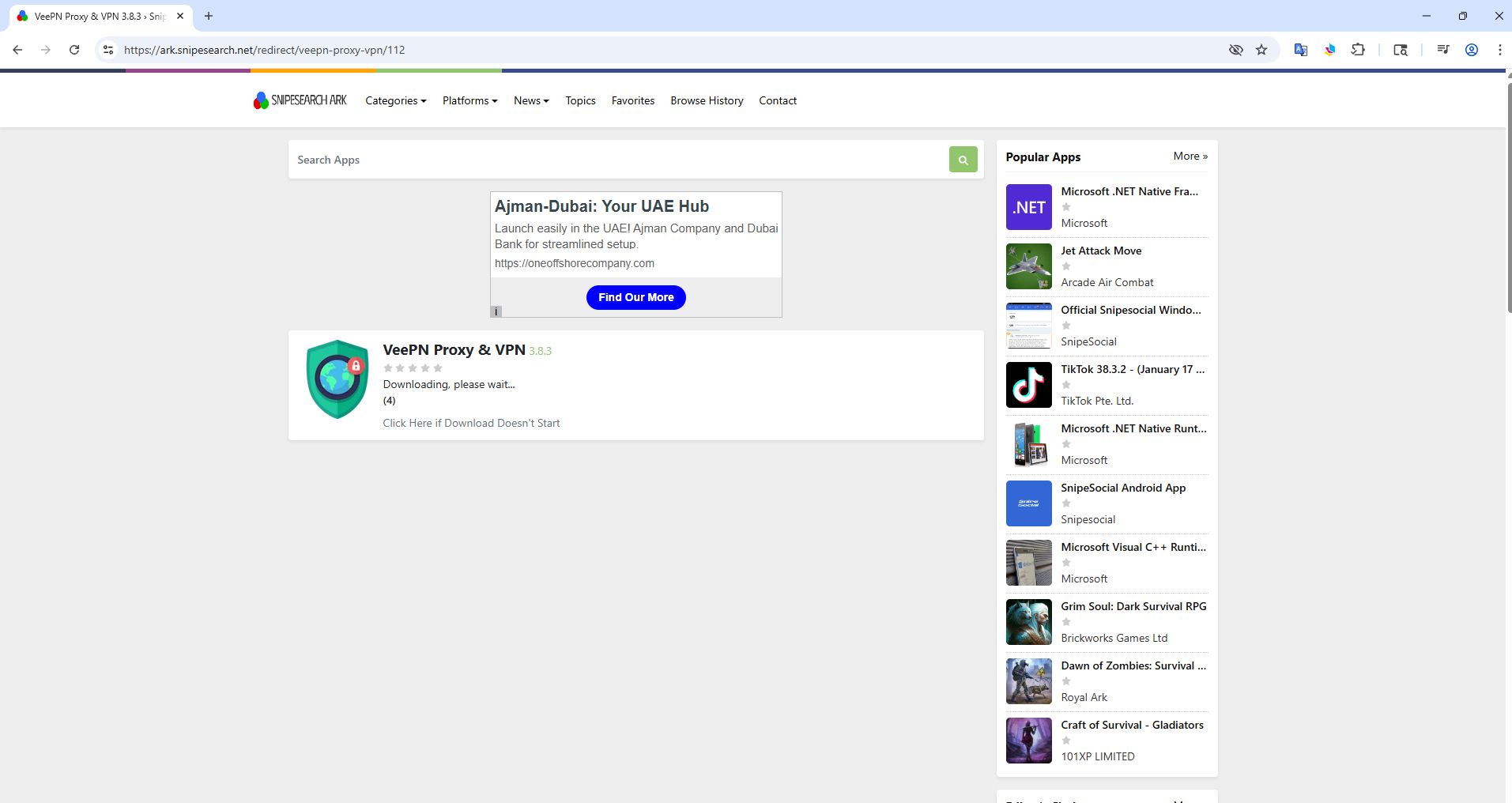 Ark downloading please wait page